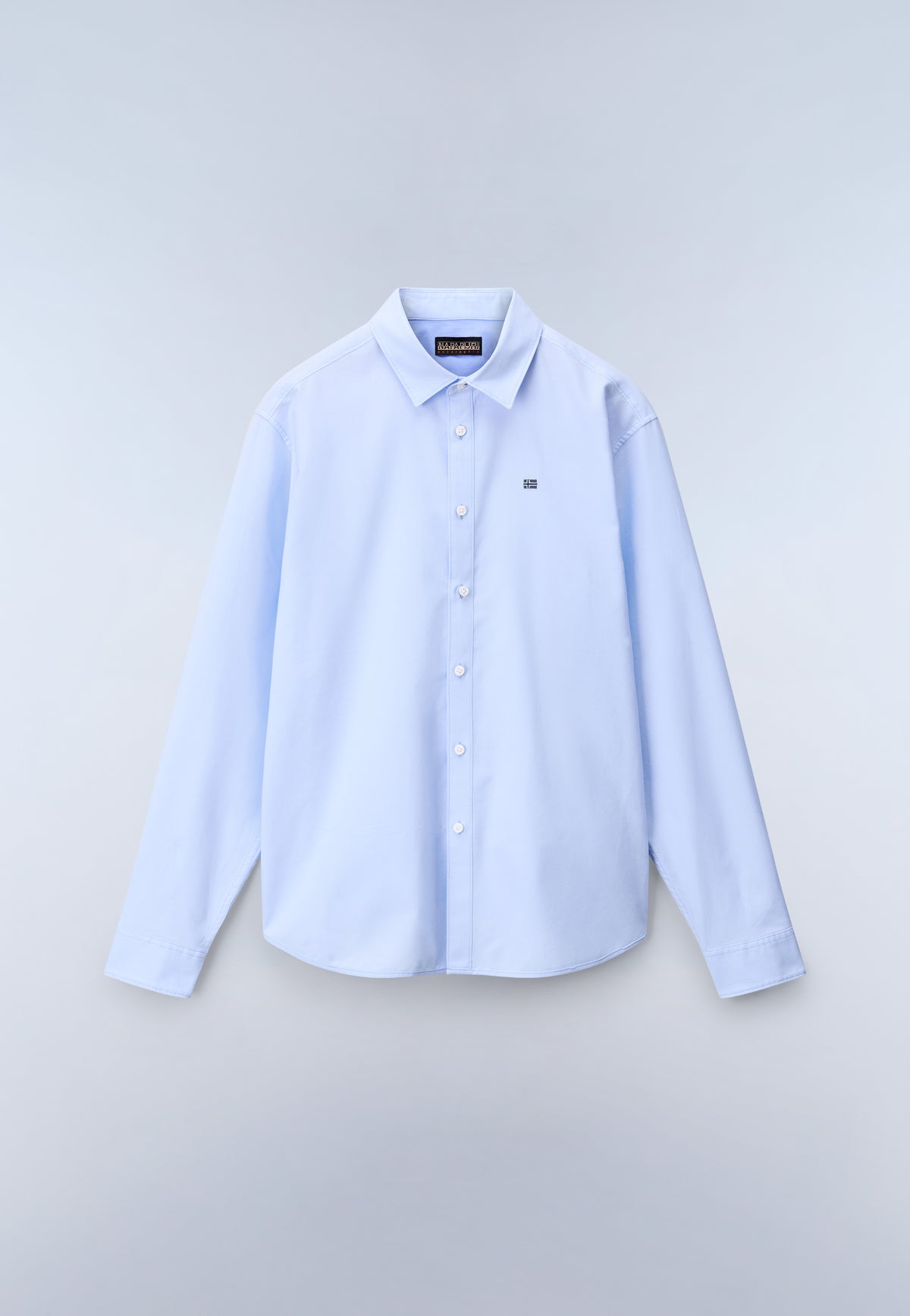 Camicia a Maniche Lunghe Terra Blu chiaro - 1