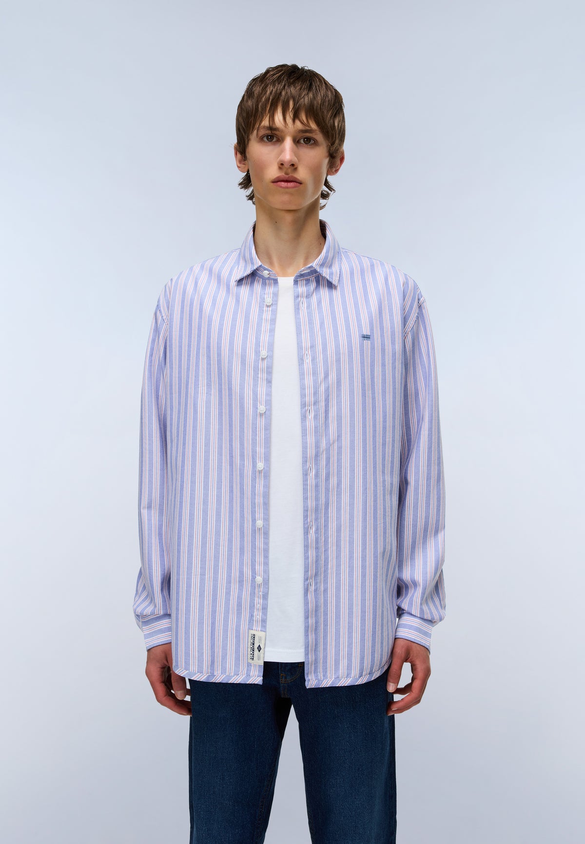 Camisa de Manga Larga Terra Multicolor Stripe SD2 - 3