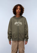 Inot Hoodie (4-16 jaar) Groen Tea Leaf - 3