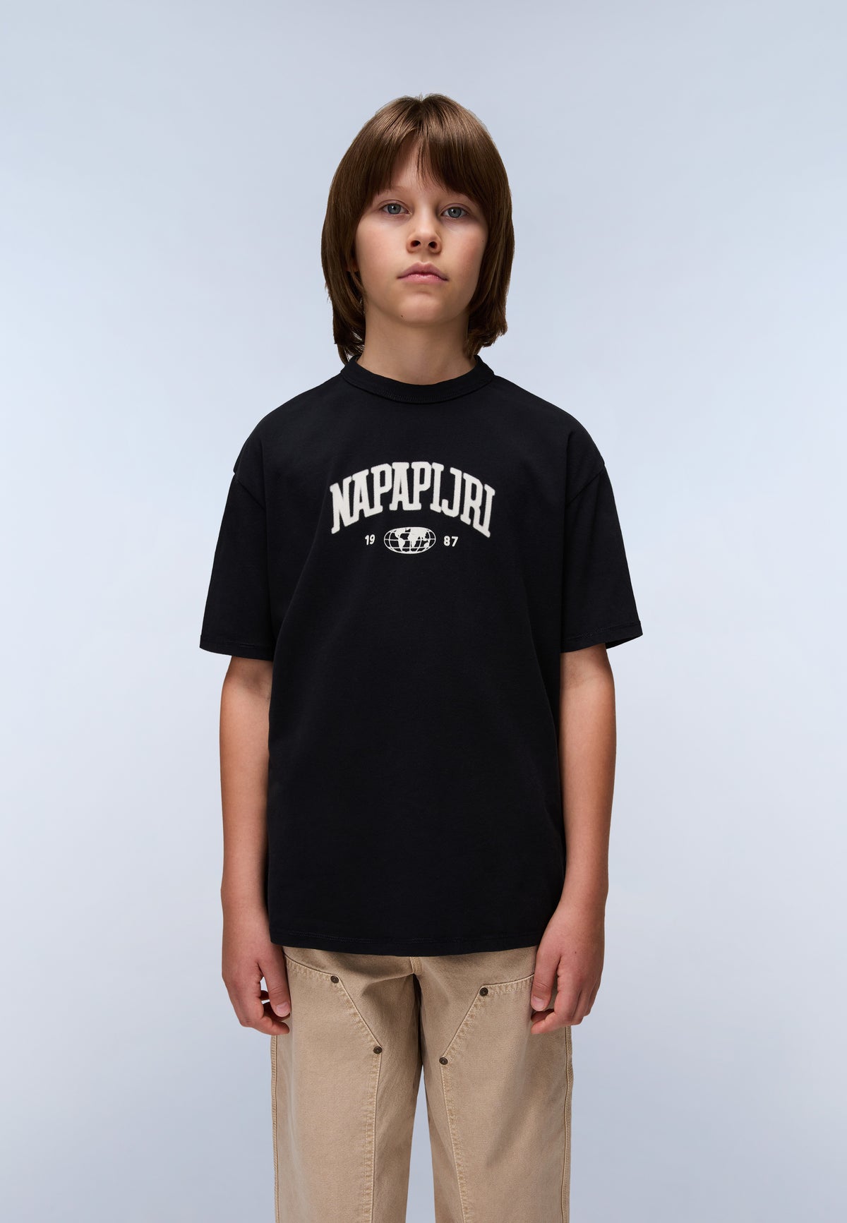 Inot Jersey Short Sleeve T-Shirt (4-16 Years) Black - 2