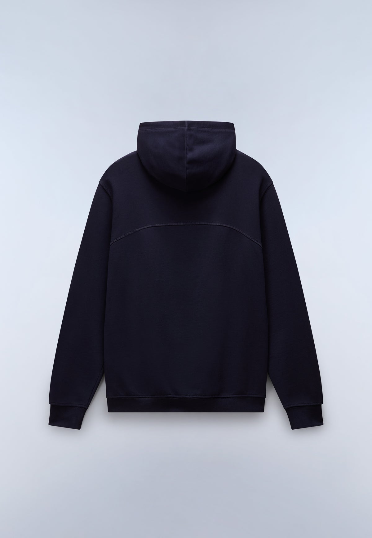 Badge French Terry Hoodie Dark Blue - 5