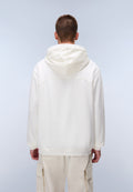 Badge French Terry Hoodie White - 4