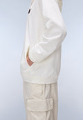 Badge French Terry Hoodie White - 6