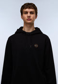 Badge French Terry Hoodie Black - 2