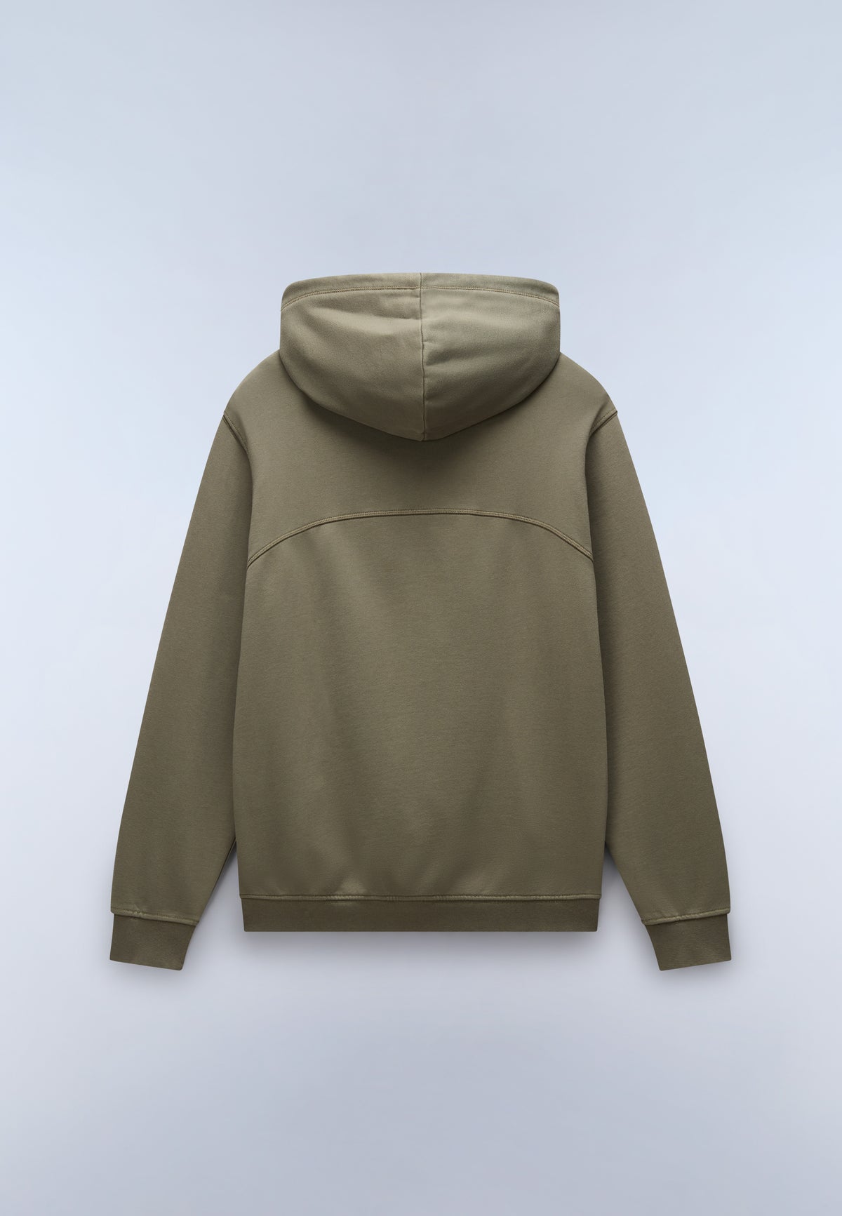 Badge French Terry Hoodie Green Tea Leaf - 5
