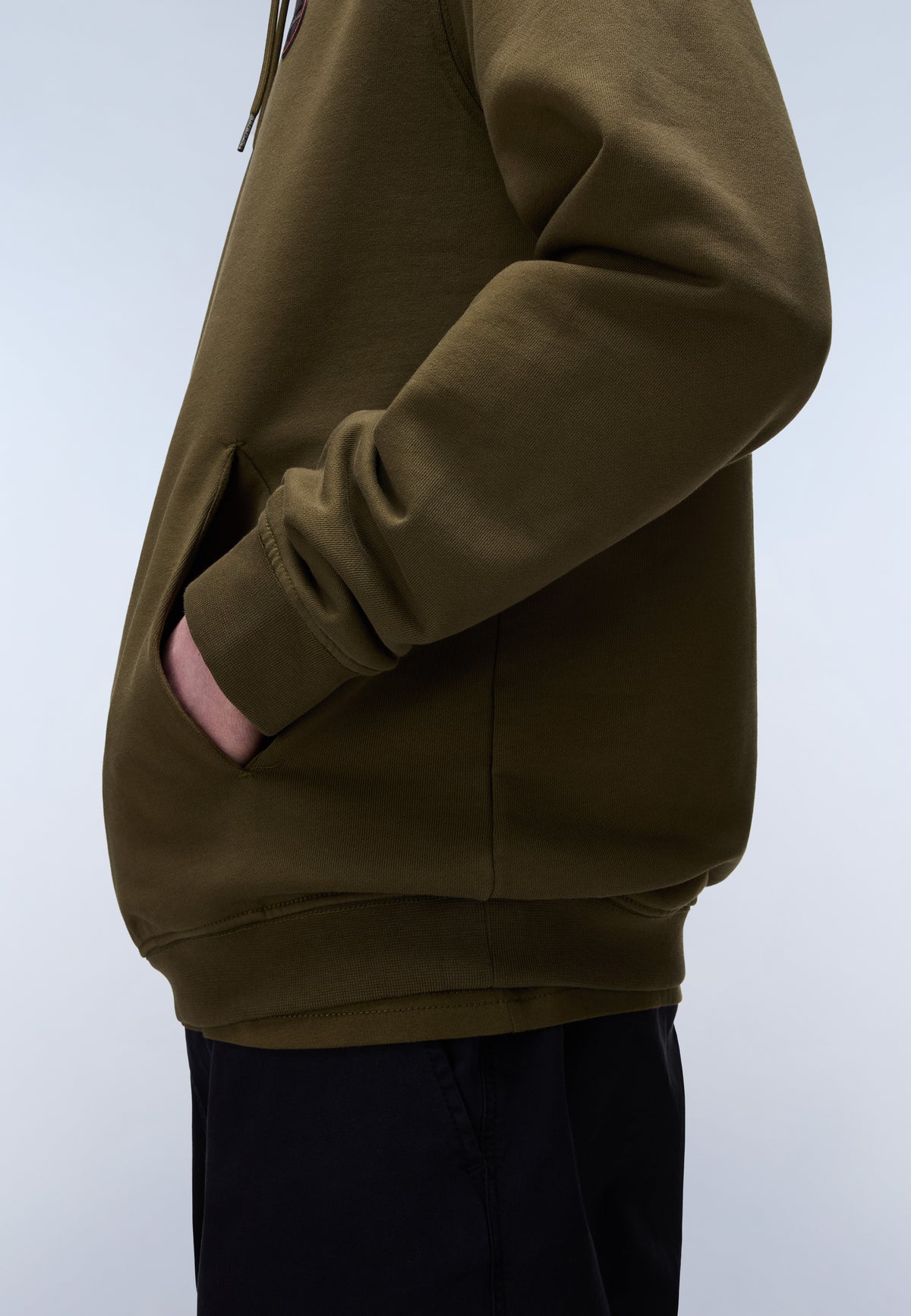 French Terry Kapuzenpullover Badge  - 5