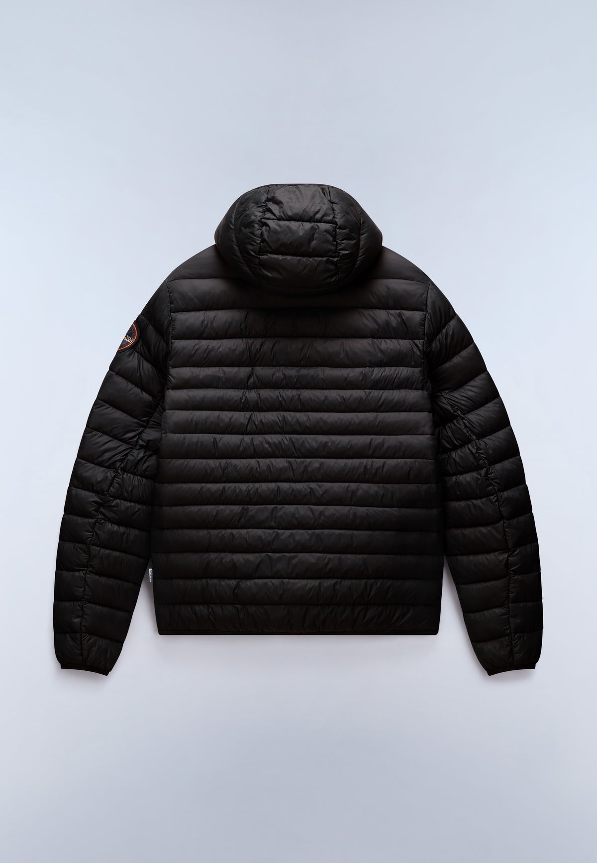 Amis Hooded Puffer Jacket Black - 2