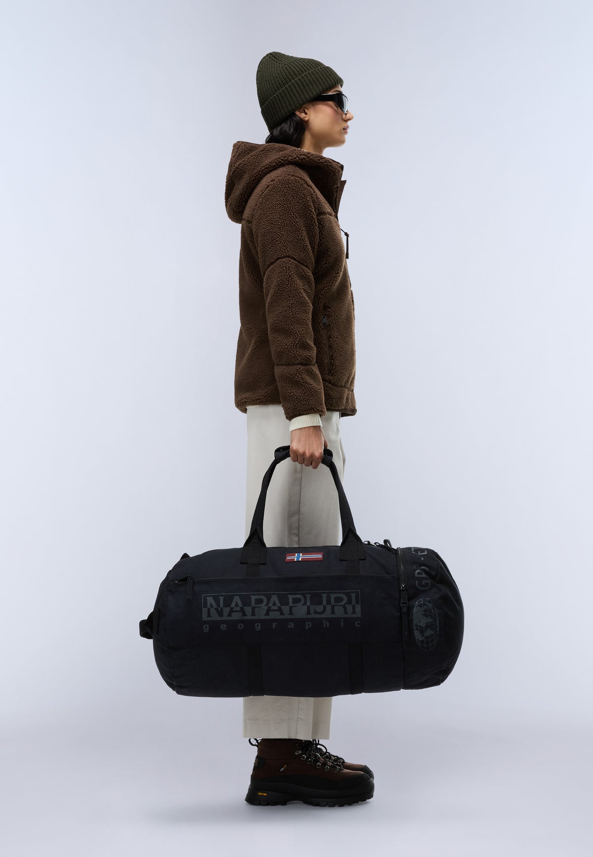 Napapijri Equator Duffle Bag - 61.4 Lt Black Men & Women - 3