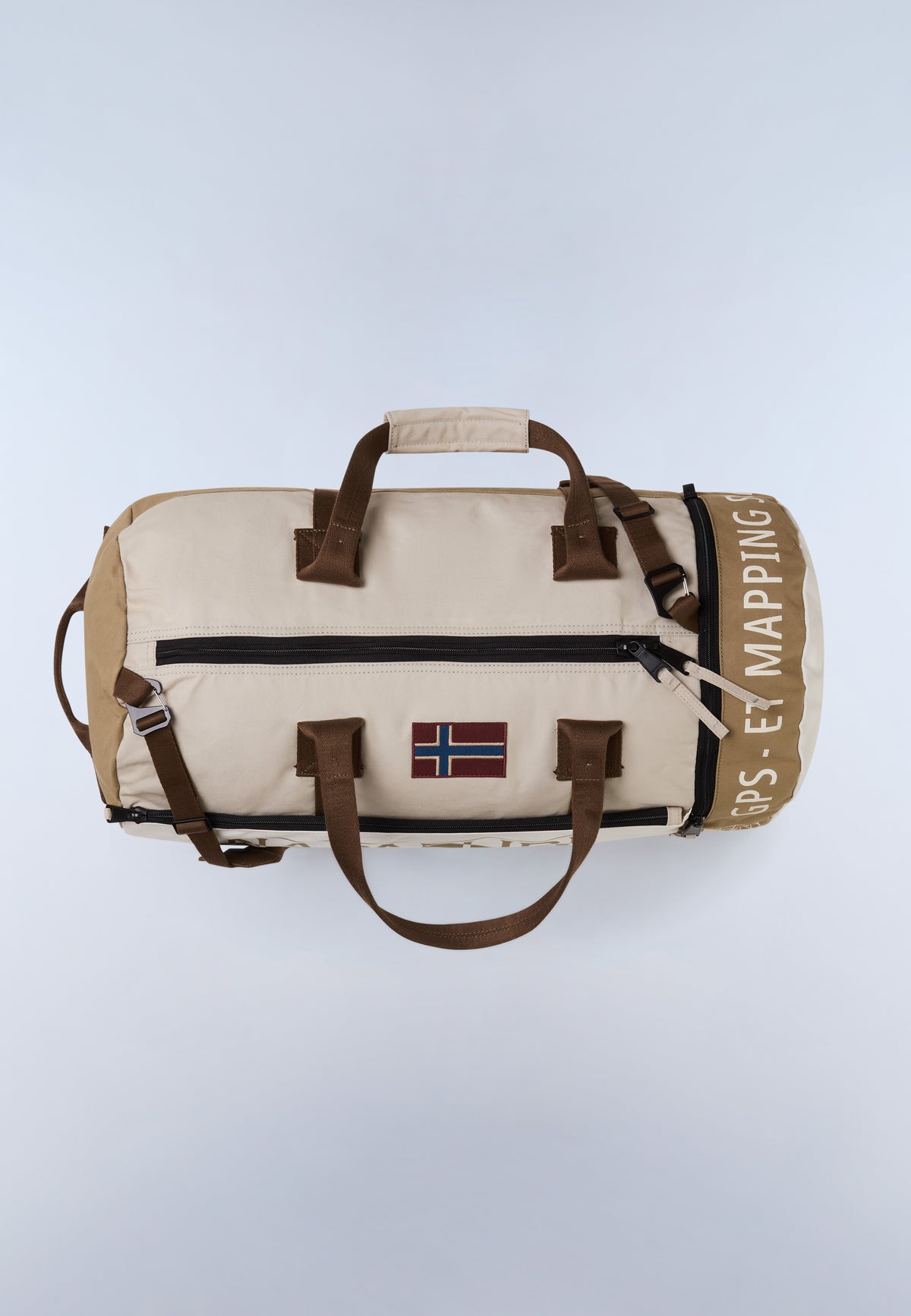 Equator Duffle Bag - 61.44 Lt Beige White - 4
