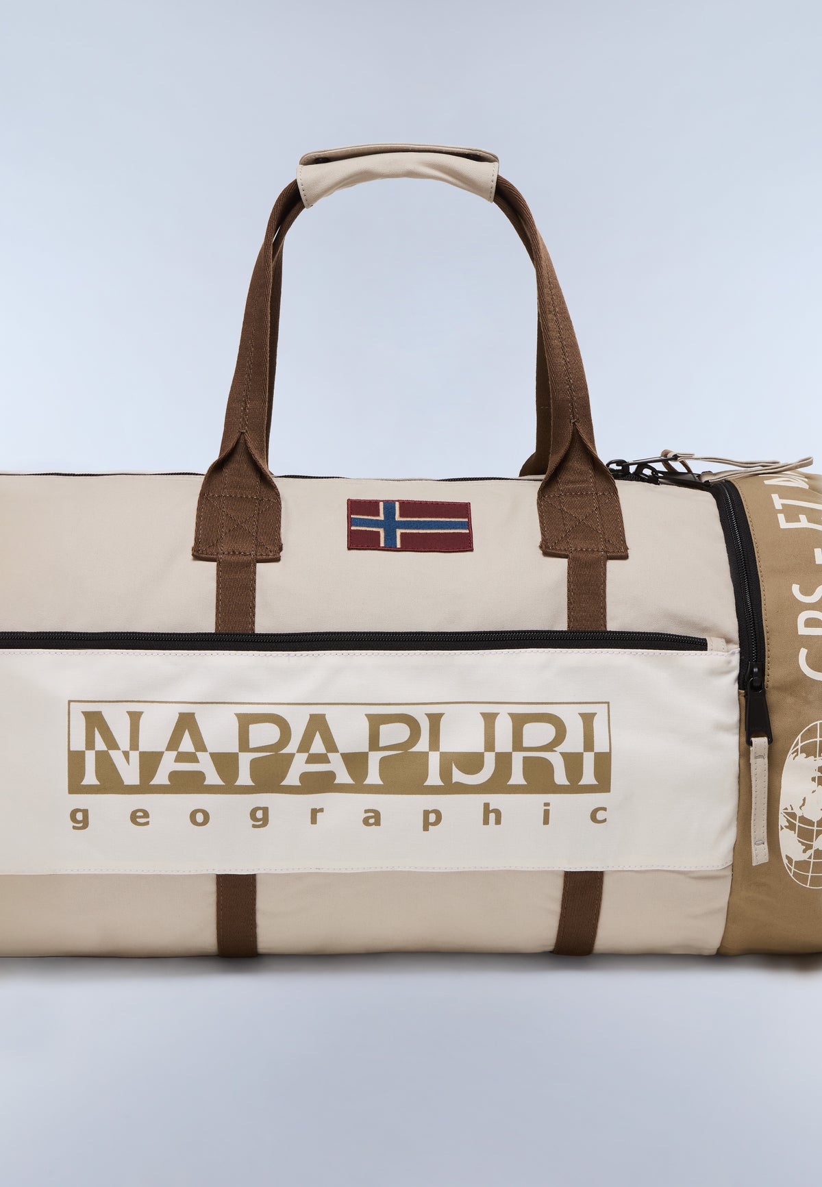 Equator Duffle Bag - 61.44 Lt Beige White - 7