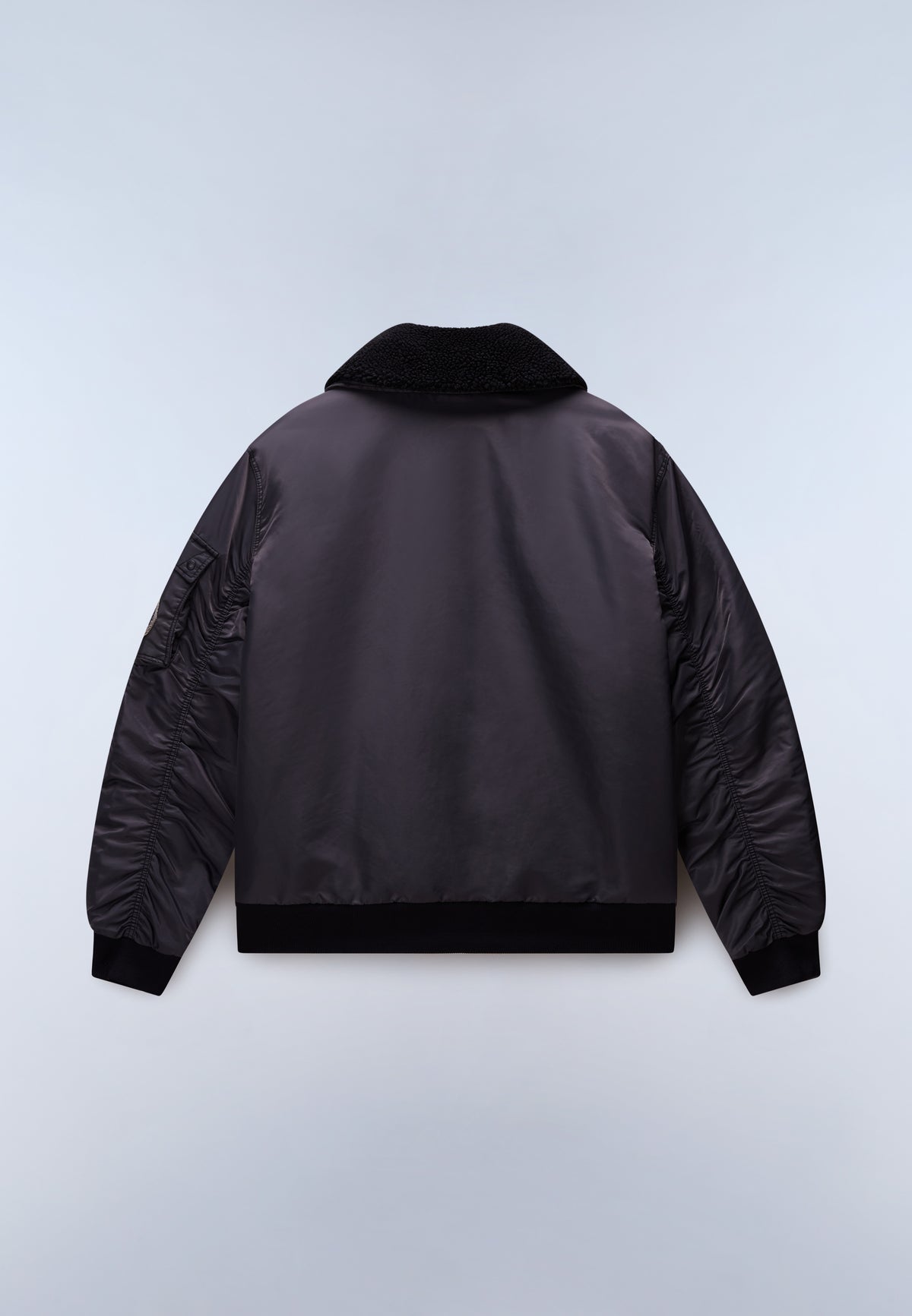 Micro Curly Bomberjacke Nemes Schwarz - 2