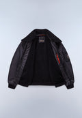 Micro Curly Bomberjacke Nemes Schwarz - 3