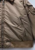 Nemes Micro Curly Bomber Jacket Light Brown - 9