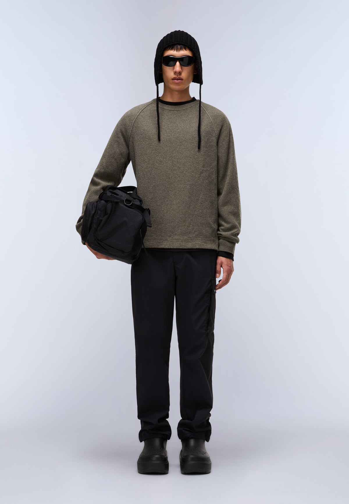 Biez Chino Trousers Black - 2
