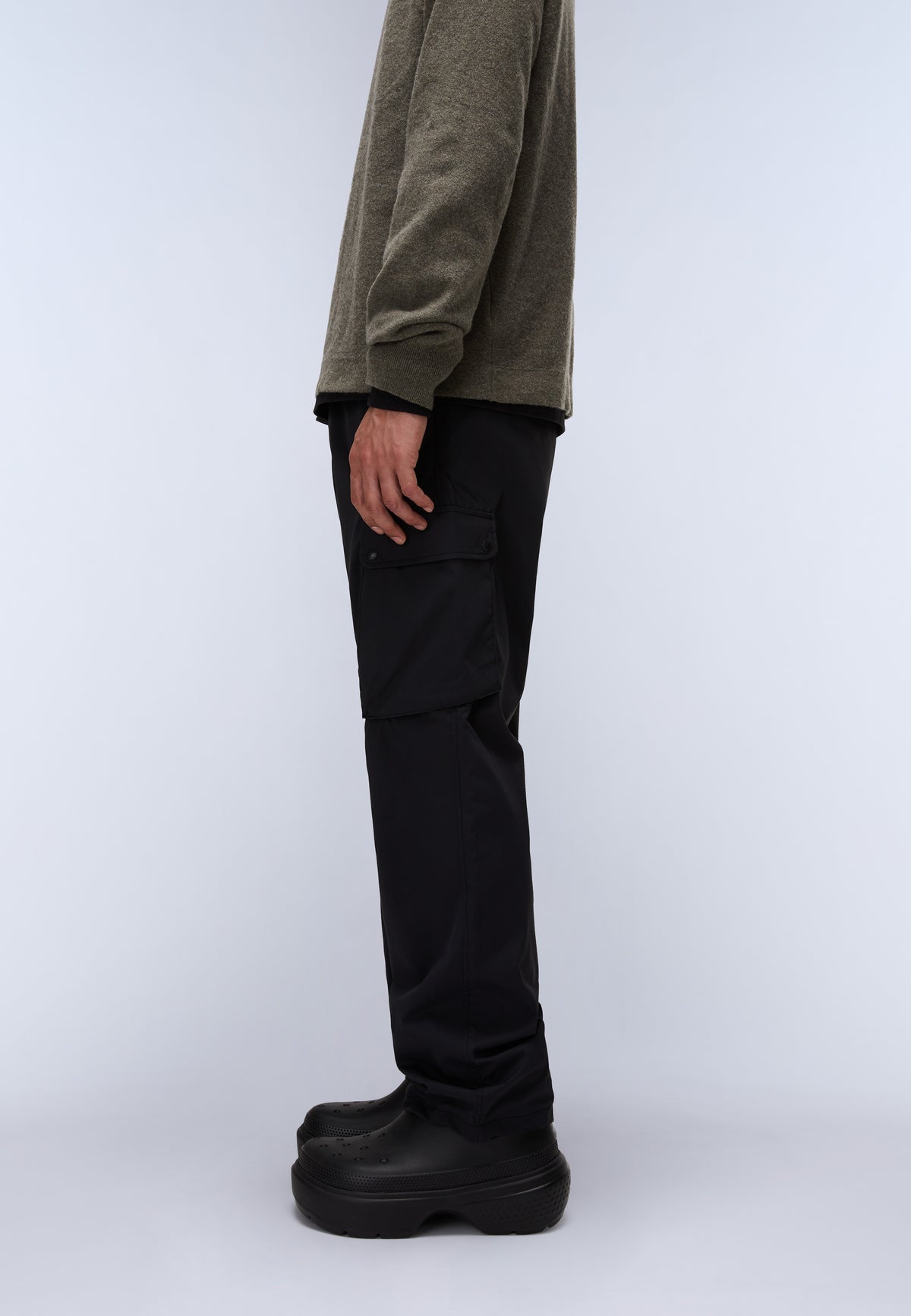 Biez Chino Trousers Black - 4