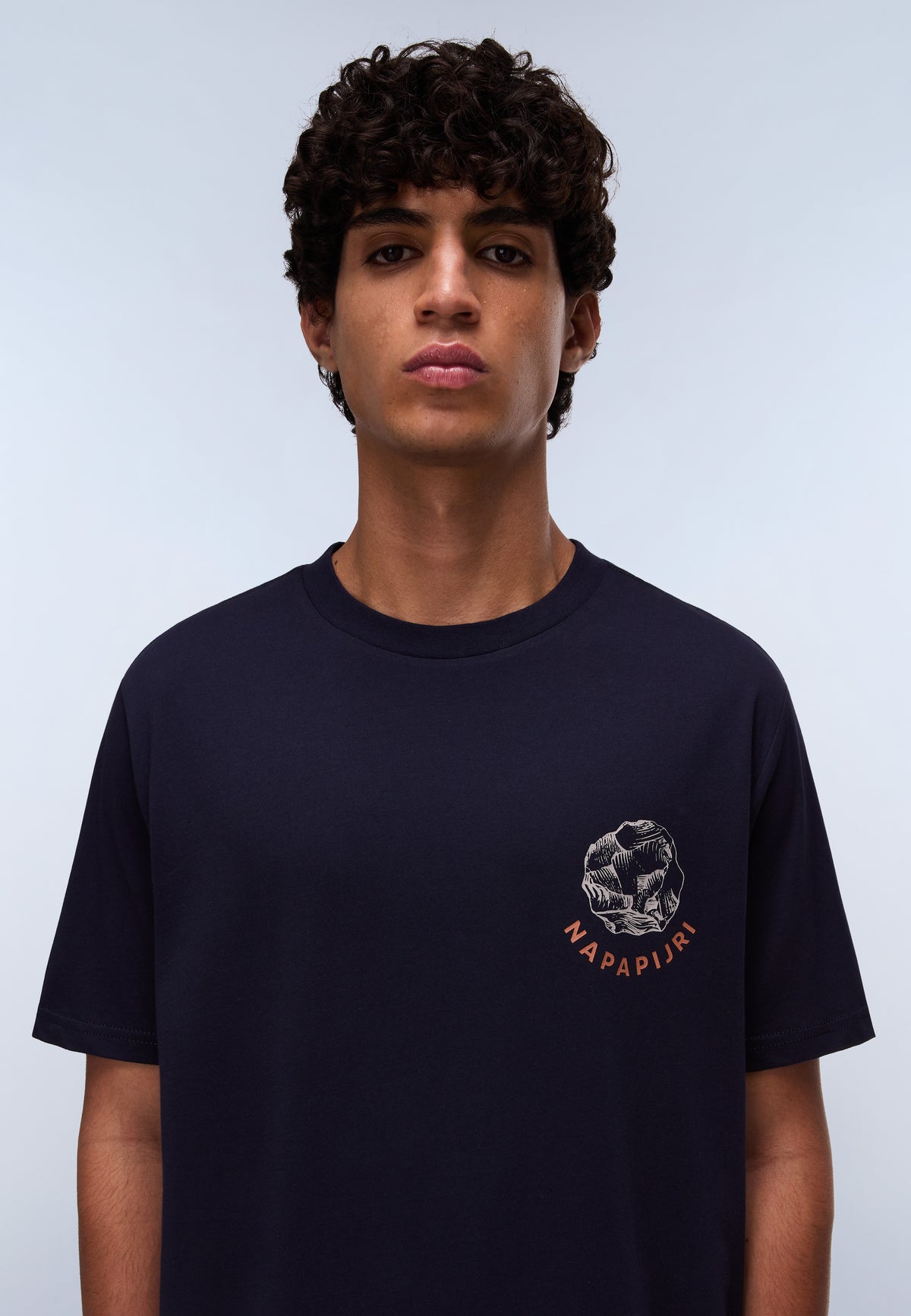 Camiseta de Manga Corta de Punto Yukis Dark Blue - 2