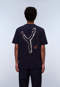 Yukis Jersey T-Shirt met Korte Mouwen Dark Blue - 4