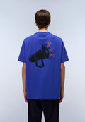 Camiseta de Manga Corta de Punto Yukis Azul Royal - 4