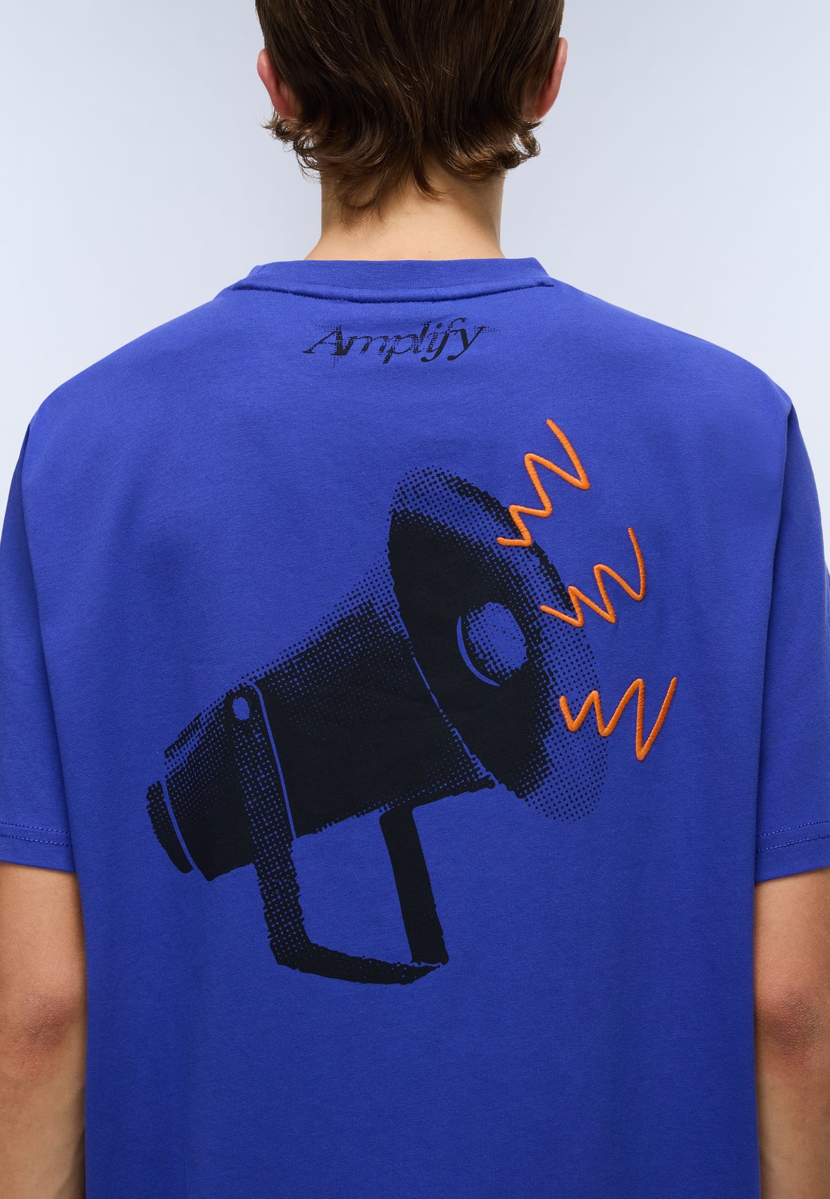 Camiseta de Manga Corta de Punto Yukis Azul Royal - 6