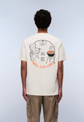 Yukis Jersey Short Sleeve T-Shirt Beige - 4