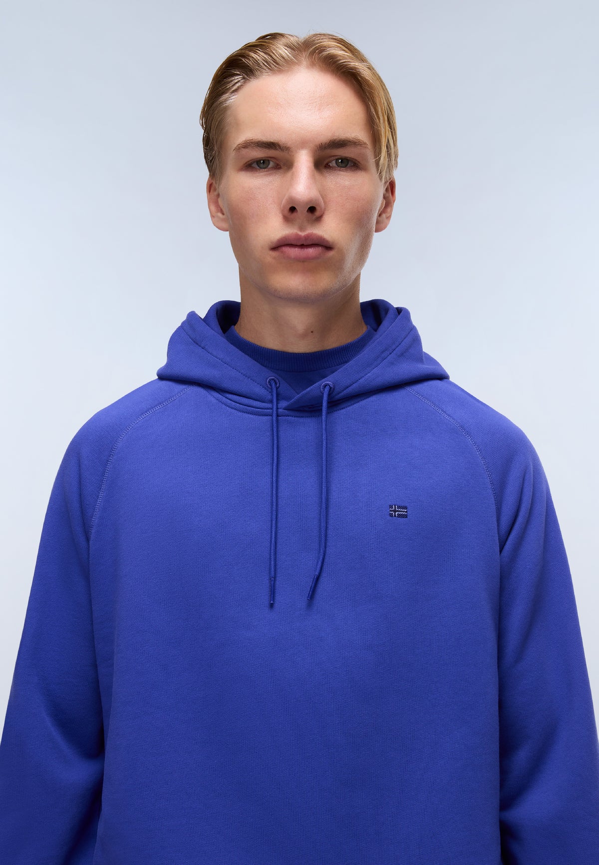 Nedles French Terry Hoodie Royal Blue - 2