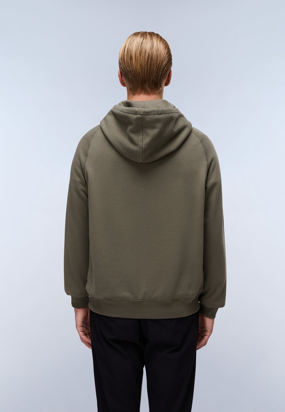 Nedles French Terry Hoodie Green Tea Leaf - 4