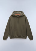 Nedles French Terry Hoodie Green Tea Leaf - 1