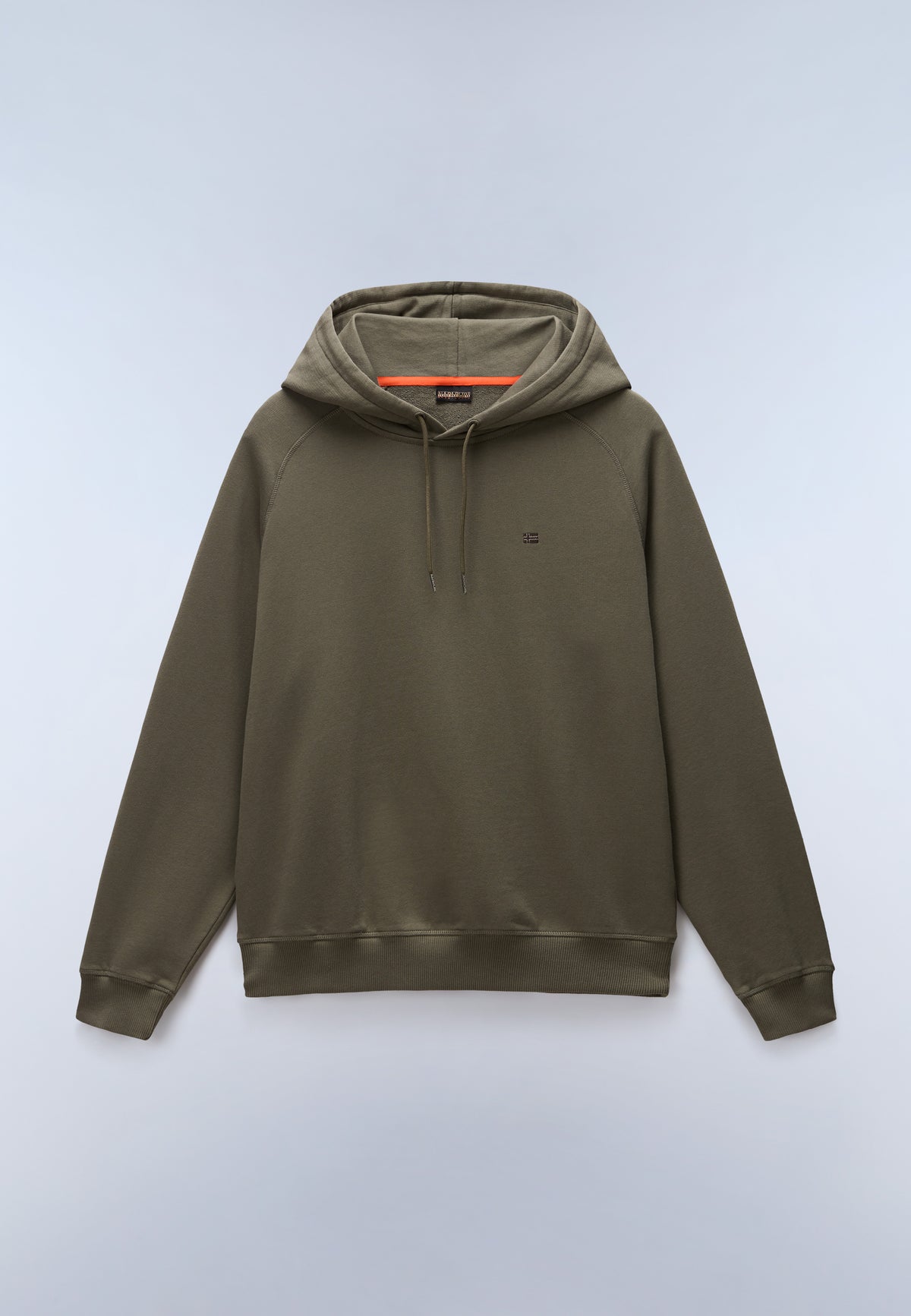 Nedles French Terry Hoodie Green Tea Leaf - 1