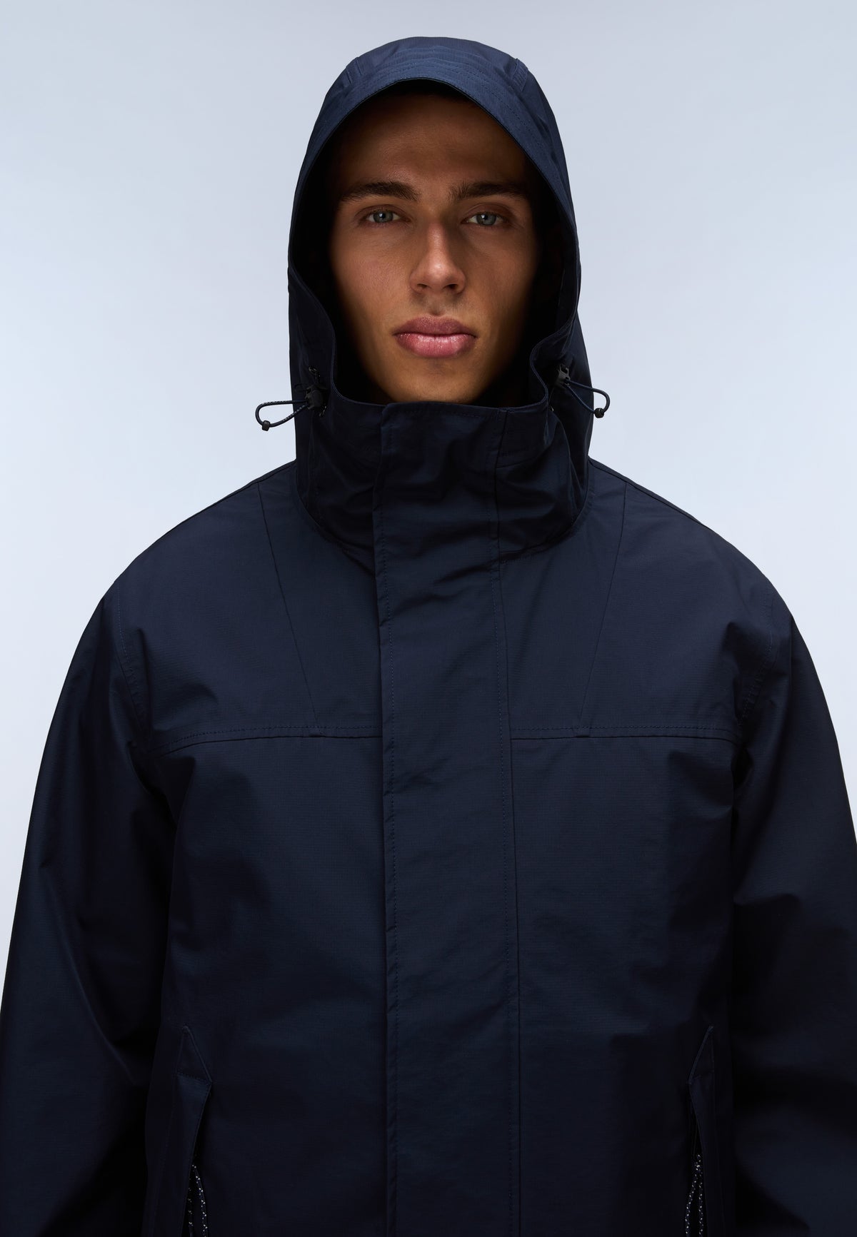 Pilloz Short Parka Jacket Dark Blue - 2