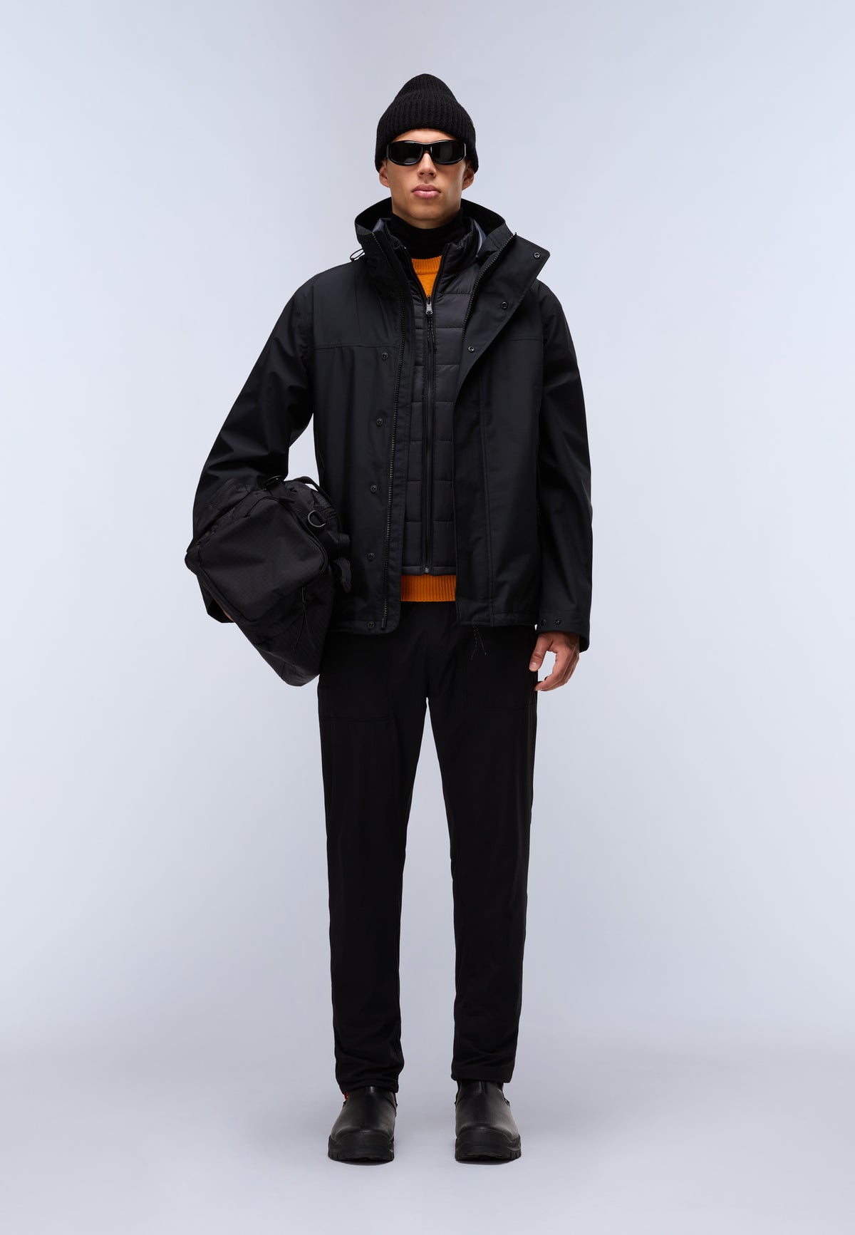 Pilloz Short Parka Jacket Black - 3