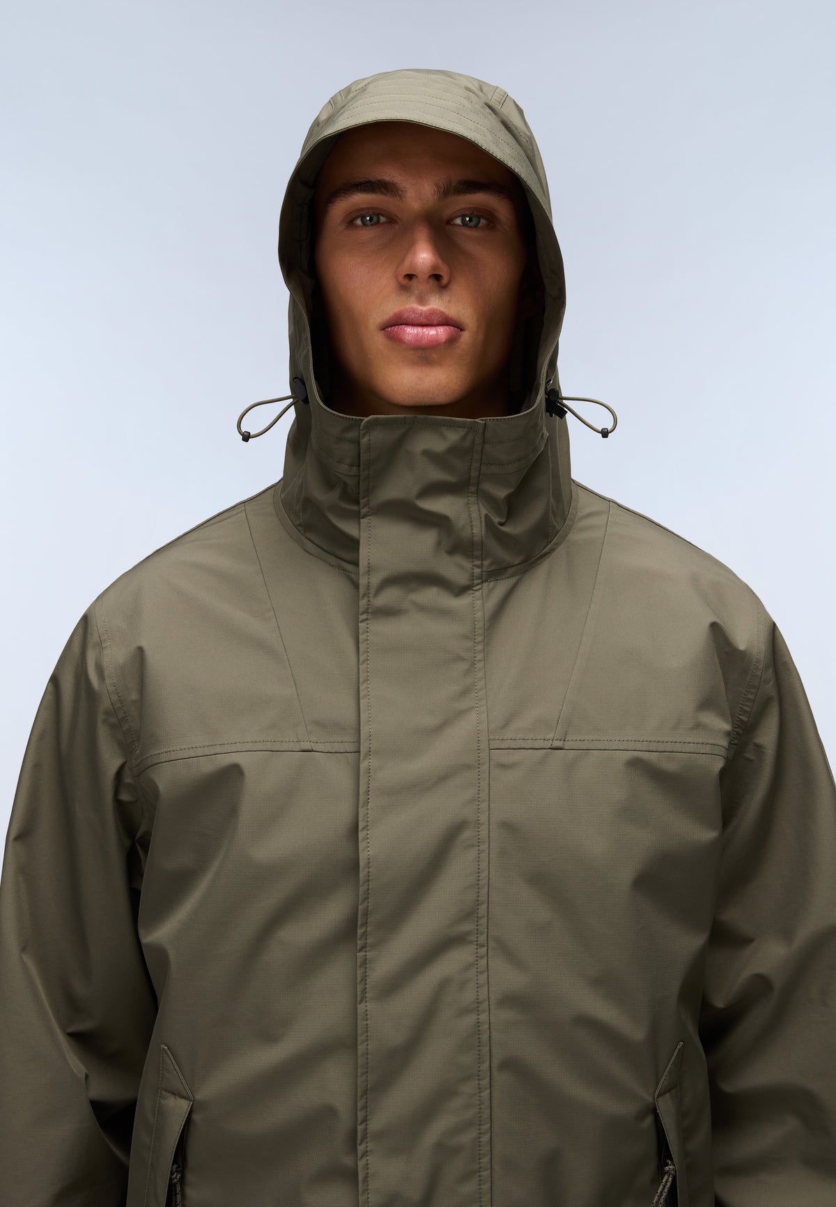 Pilloz Short Parka Jacket Green Tea Leaf - 2
