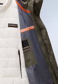 Pilloz Short Parka Jacket Green Tea Leaf - 14