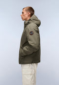 Pilloz Short Parka Jacket Green Tea Leaf - 5