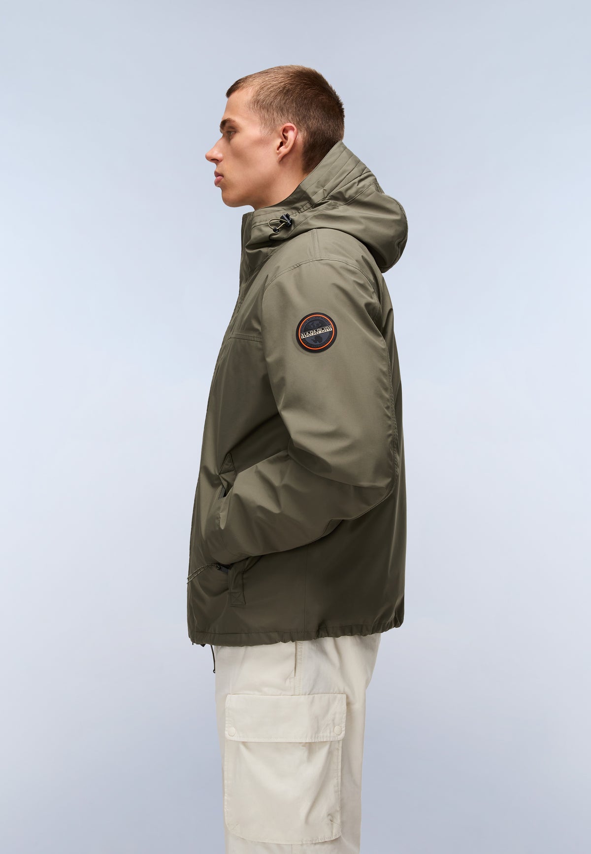 Pilloz Short Parka Jacket Green Tea Leaf - 5