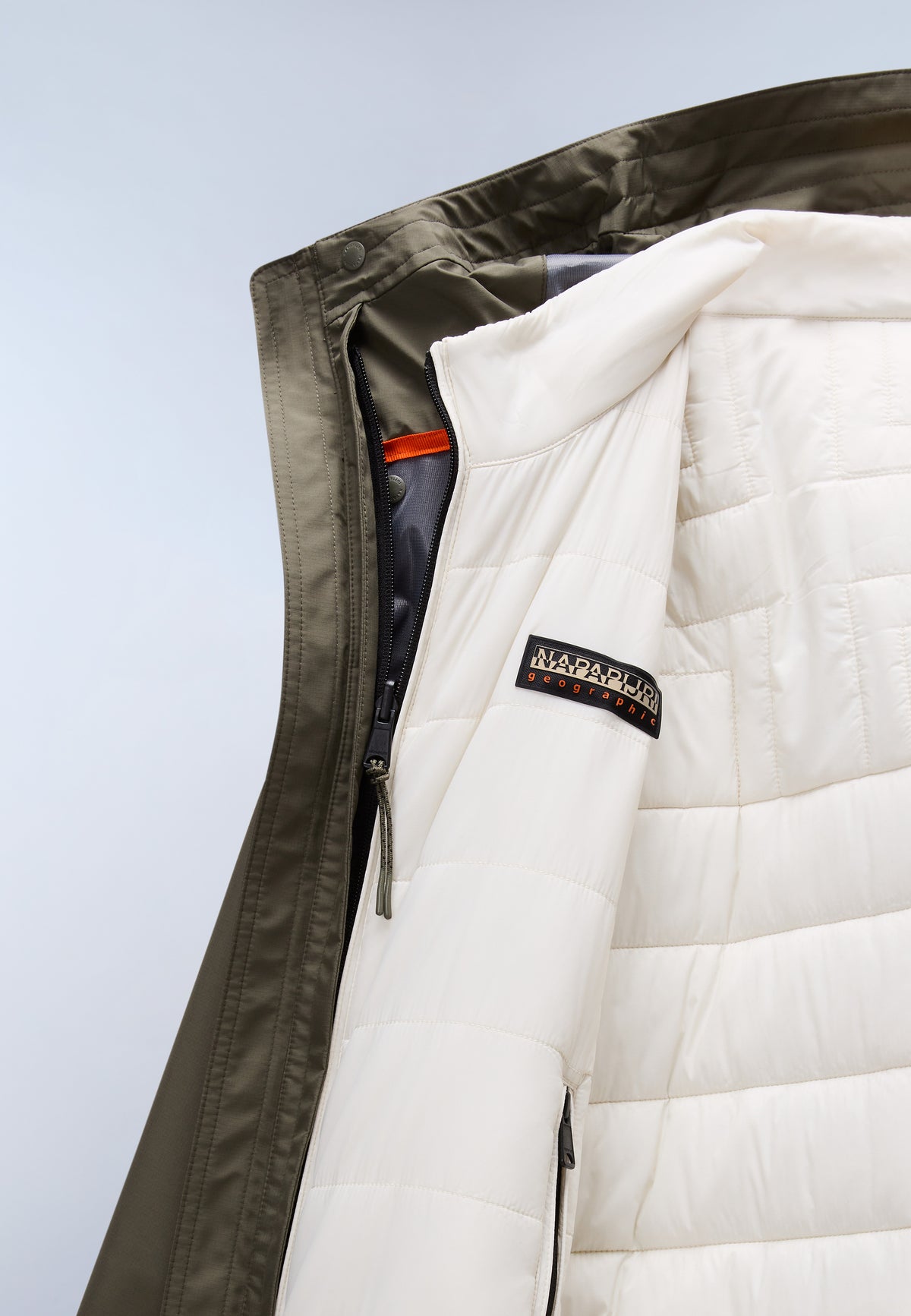 Pilloz Short Parka Jacket Green Tea Leaf - 12
