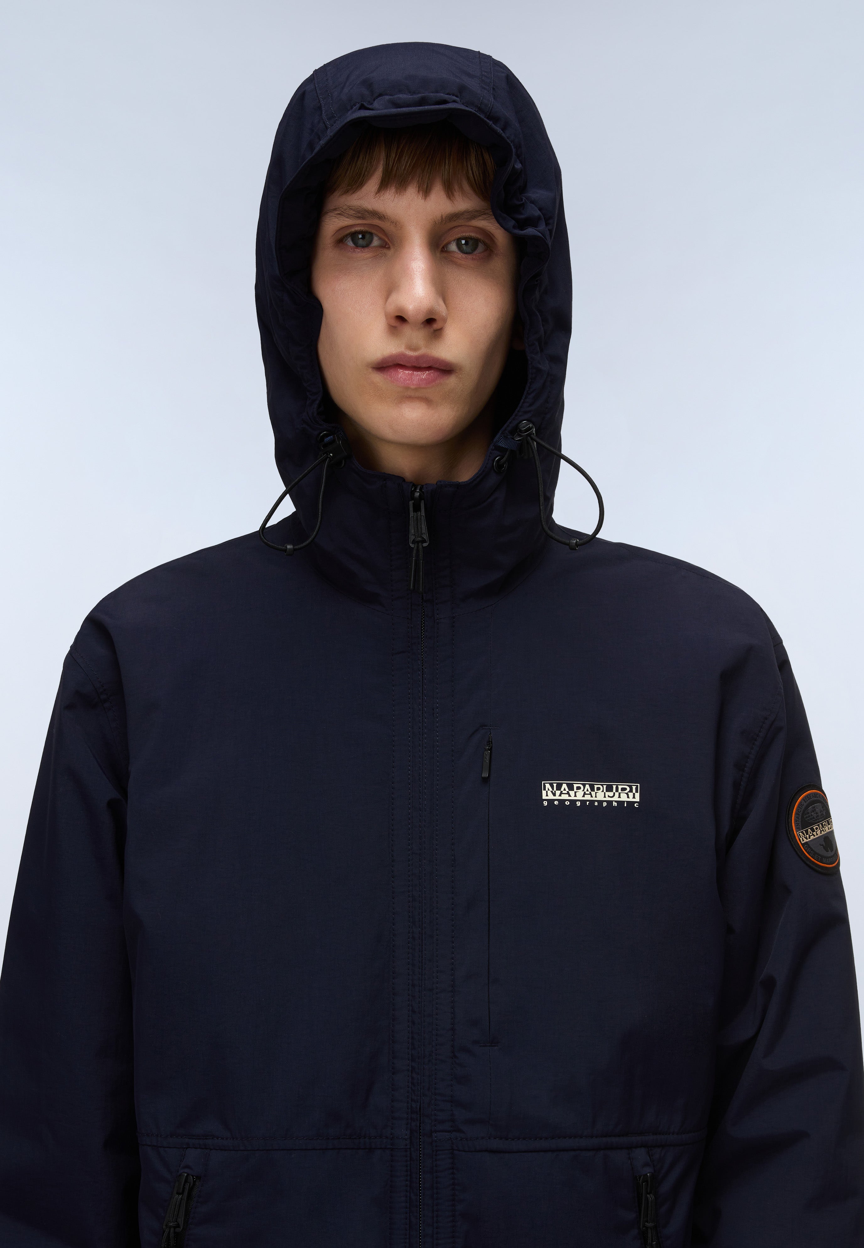 NAPAPIJRI ブラックー ジャケット Buy Napapijri Rainforest Ripstop Anorak Black Jacket from