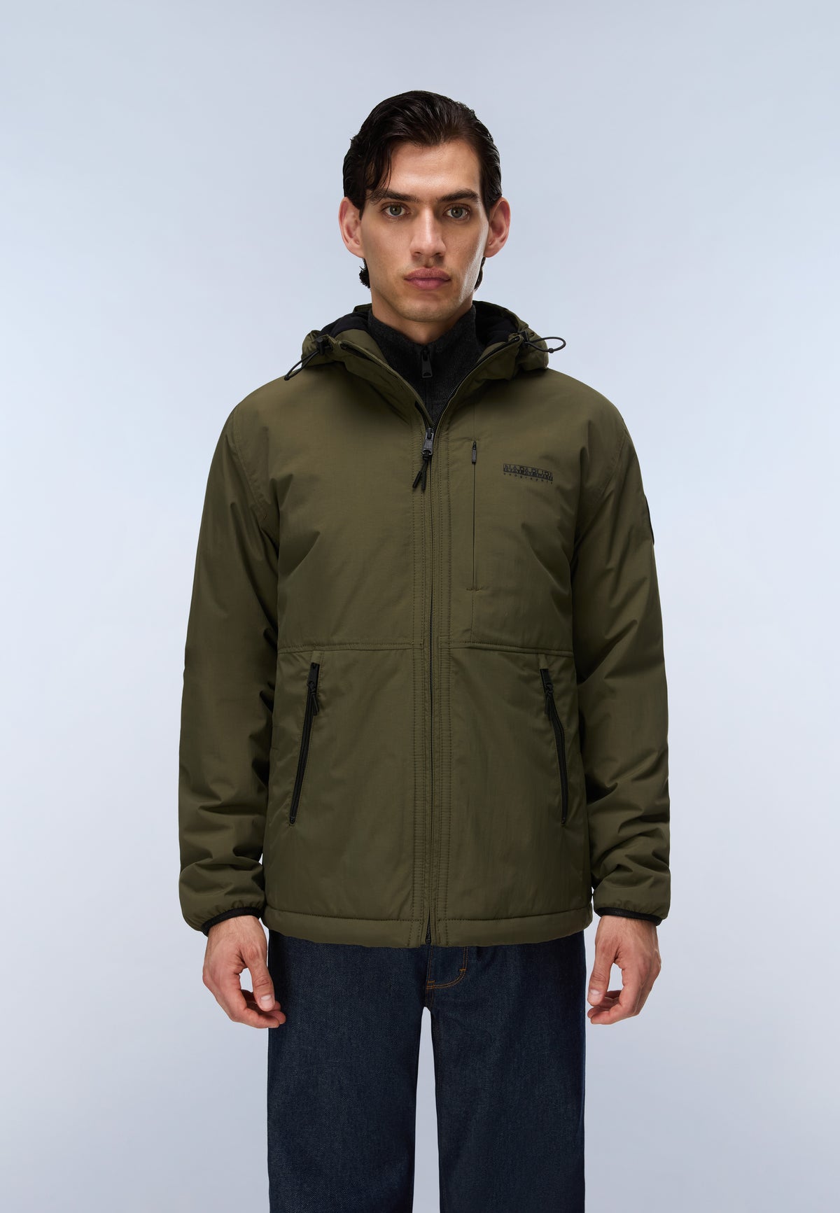Tundra Winter Jacket Green Olive Night - 3