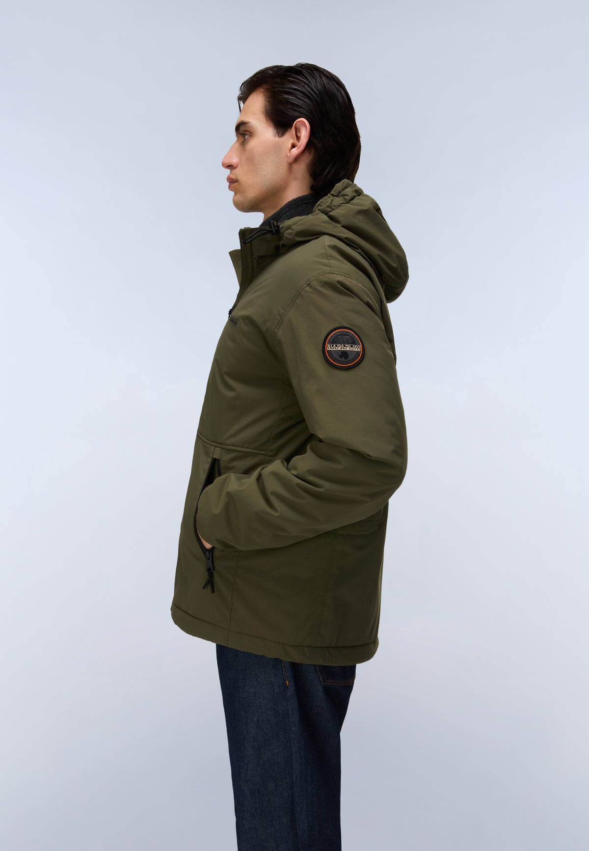 Tundra Winter Jacket Green Olive Night - 4