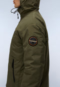 Tundra Winter Jacket Green Olive Night - 6