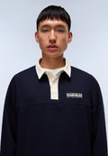 Polo a Maniche Lunghe Mont Jersey Blu Scuro - 2