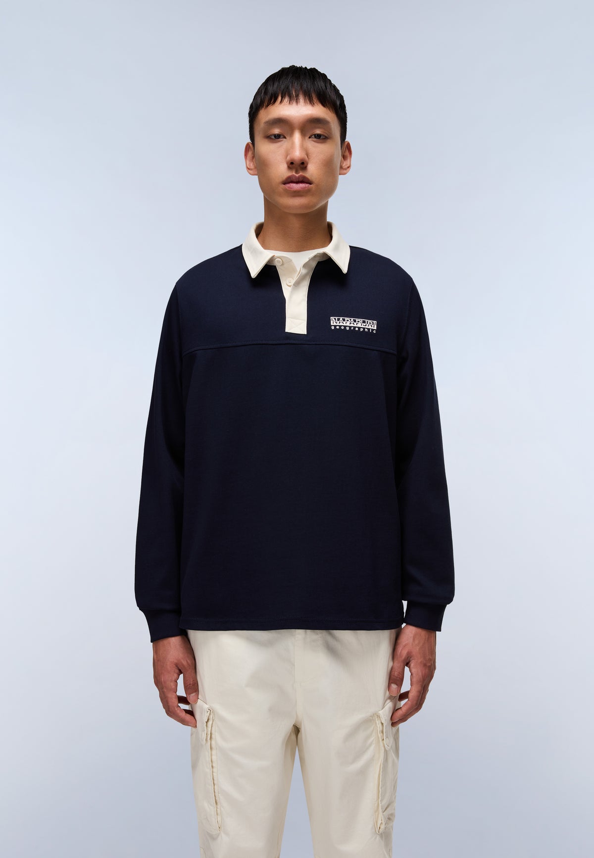 Polo de Punto con Manga Larga Mont Dark Blue - 3