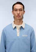 Langärmeliges Jersey-Poloshirt Mont  - 2