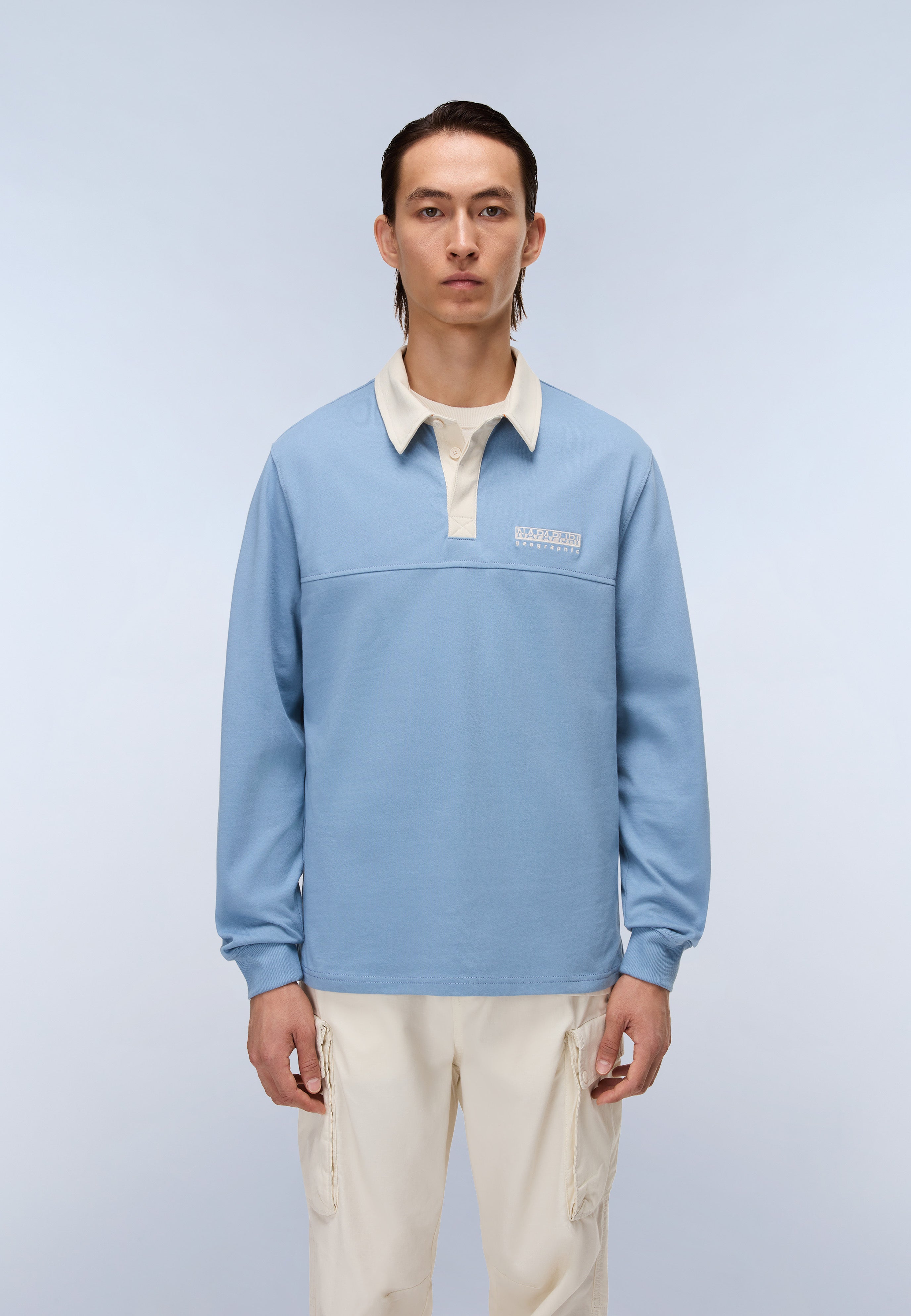 Mont Jersey Long Sleeve Polo Shirt | Long Sleeve Polo Shirts