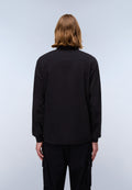 Polo a Maniche Lunghe Badge Jersey Nero - 4