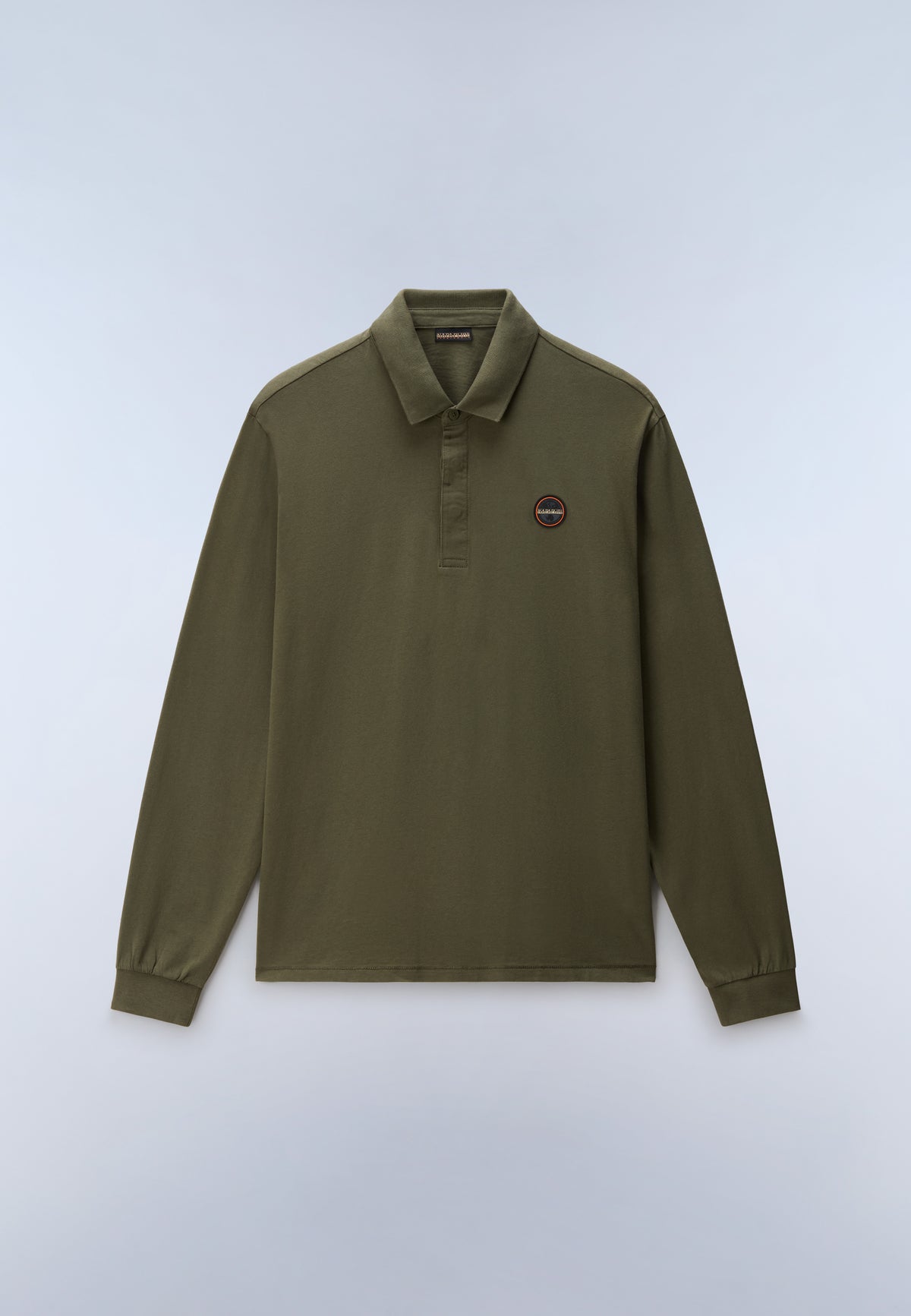 Polo a Maniche Lunghe Badge Jersey  - 1
