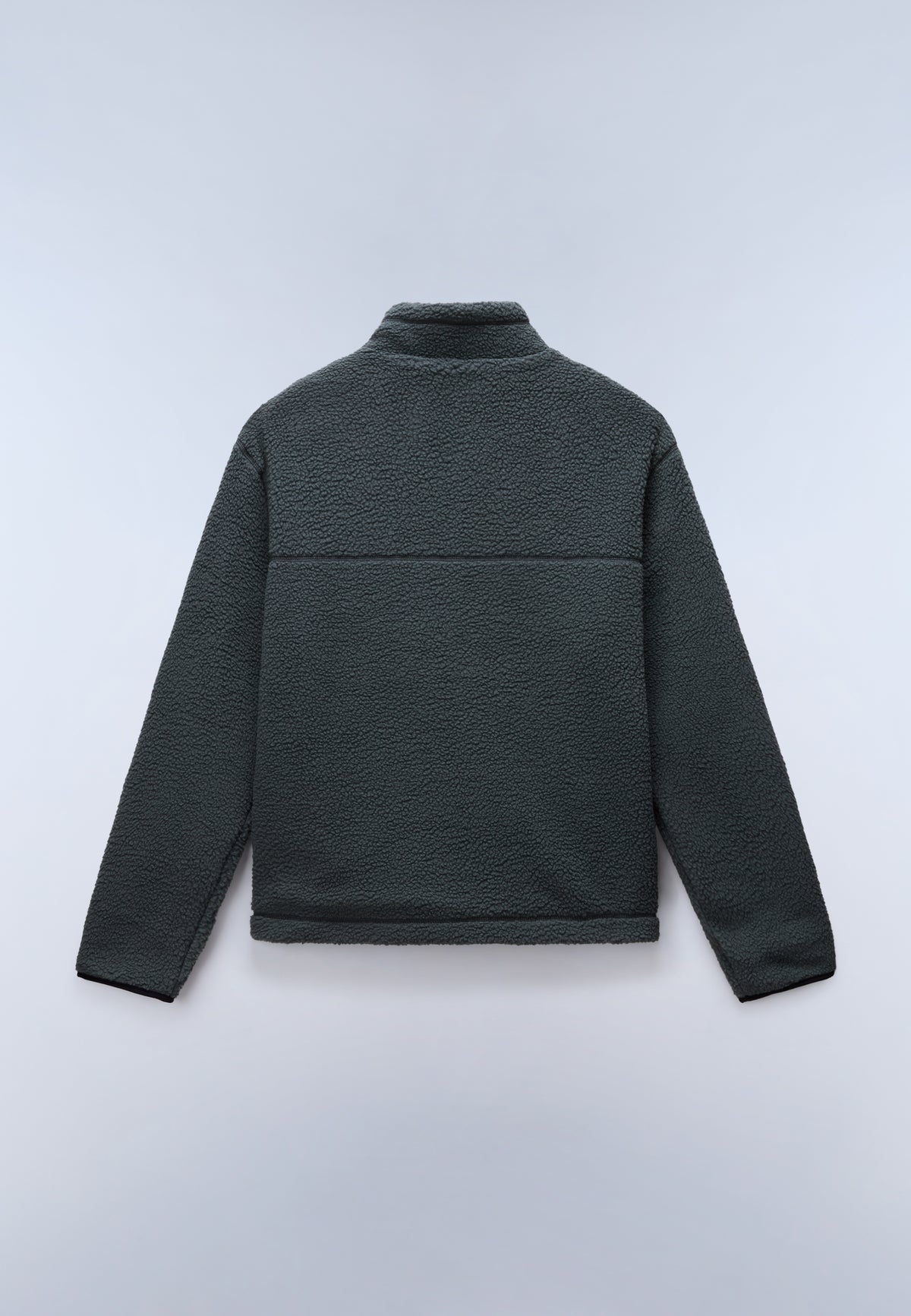 Felpa in Pile con Mezza Zip Treser  - 2