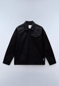 Odel Long Sleeve Overshirt Black - 1