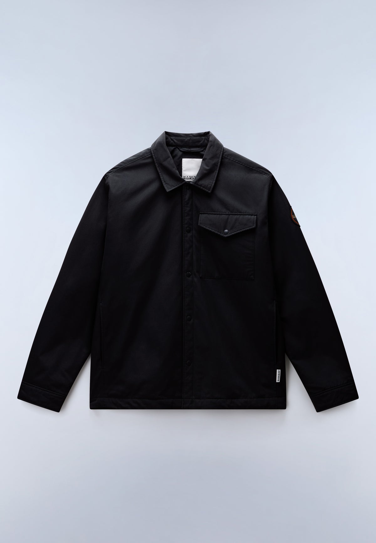 Odel Long Sleeve Overshirt Black - 1