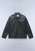 Odel Long Sleeve Overshirt Green Urban - 1