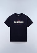 Sander Short Sleeve T-Shirt Dark Blue - 1